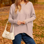 Women's Off Shoulder Long Sleeve Bat Sleeve