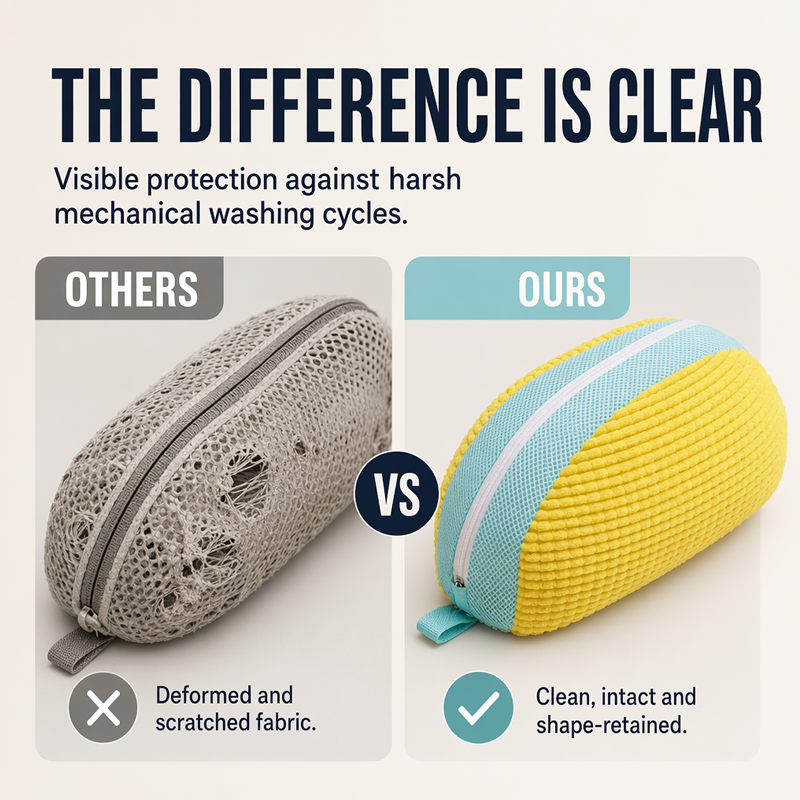 👟 Bolsa Protectora de Lavado para Zapatos | Conserva la Forma en Lavadora